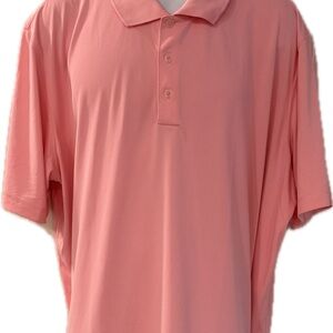 adidas Men's Pink Polo Shirt -XXL